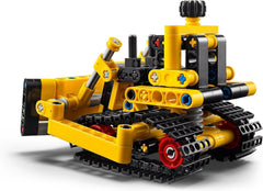LEGO Technic Heavy Bulldozer Byggelegetøj Bulldozer Føj til din byggeplads Byggelegetøj til børn Teknisk gave til drenge og piger 7 år 42163 Byggesæt Besuche den LEGO-Store