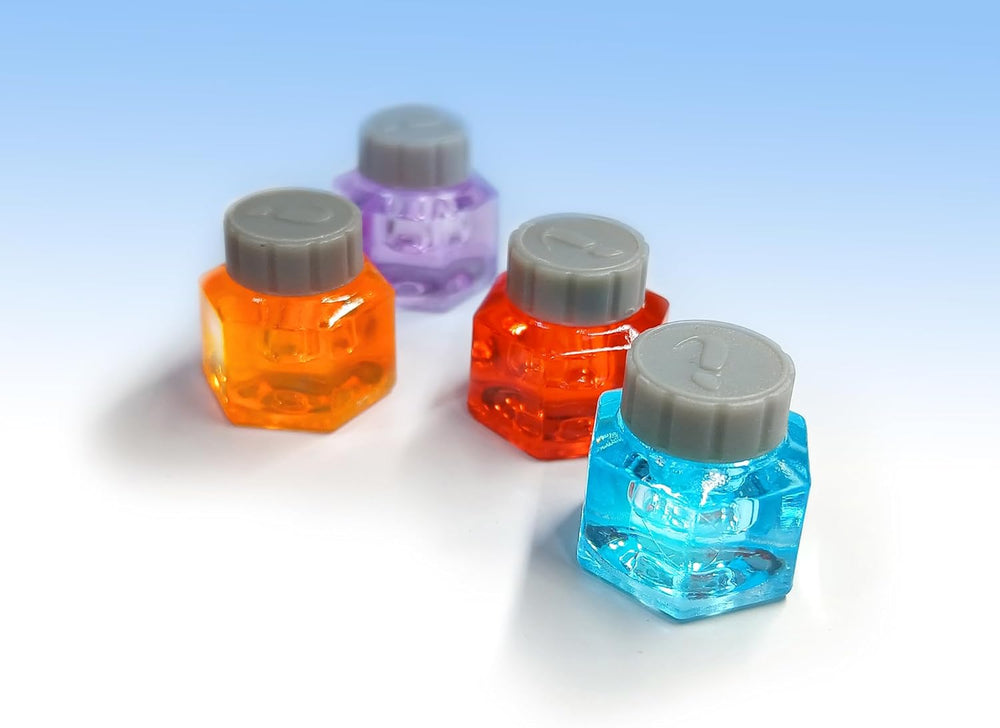 Asmodee, Ink, Final Score Games, Strategi and Art Family Game, 1 til 4 spillere, i alderen 8+, 30 til 45 min., tysk version