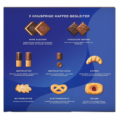 Bahlsen Favourite Collection XL, 1 pachet, mix pentru aluat crocant și napolitane cu lapte și ciocolată neagră (8 x 227 g/ 1816 g)