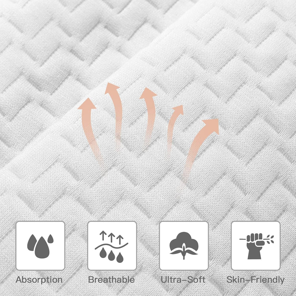 Pernă Bedstory, Pernă de dormit, 2 bucăți, Hipoalergenică, Pernă anti-praf, În jos, Calitate alternativă, Pernă de pat pentru cei care dorm pe spate, stomac și lateral, Dimensiune standard, Lavabilă, 42 X 70 Cm Perne standard Naty Shop