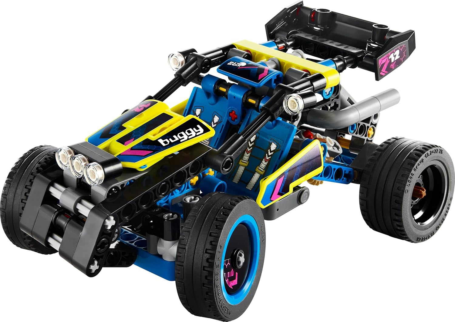 LEGO Technic Offroad Racing Buggy Billegetøj til børn Buggy Racing Car Byggesæt Gave til drenge og piger 8 år gammel Rallybil Model 42164 Byggesæt Besuche den LEGO-Store