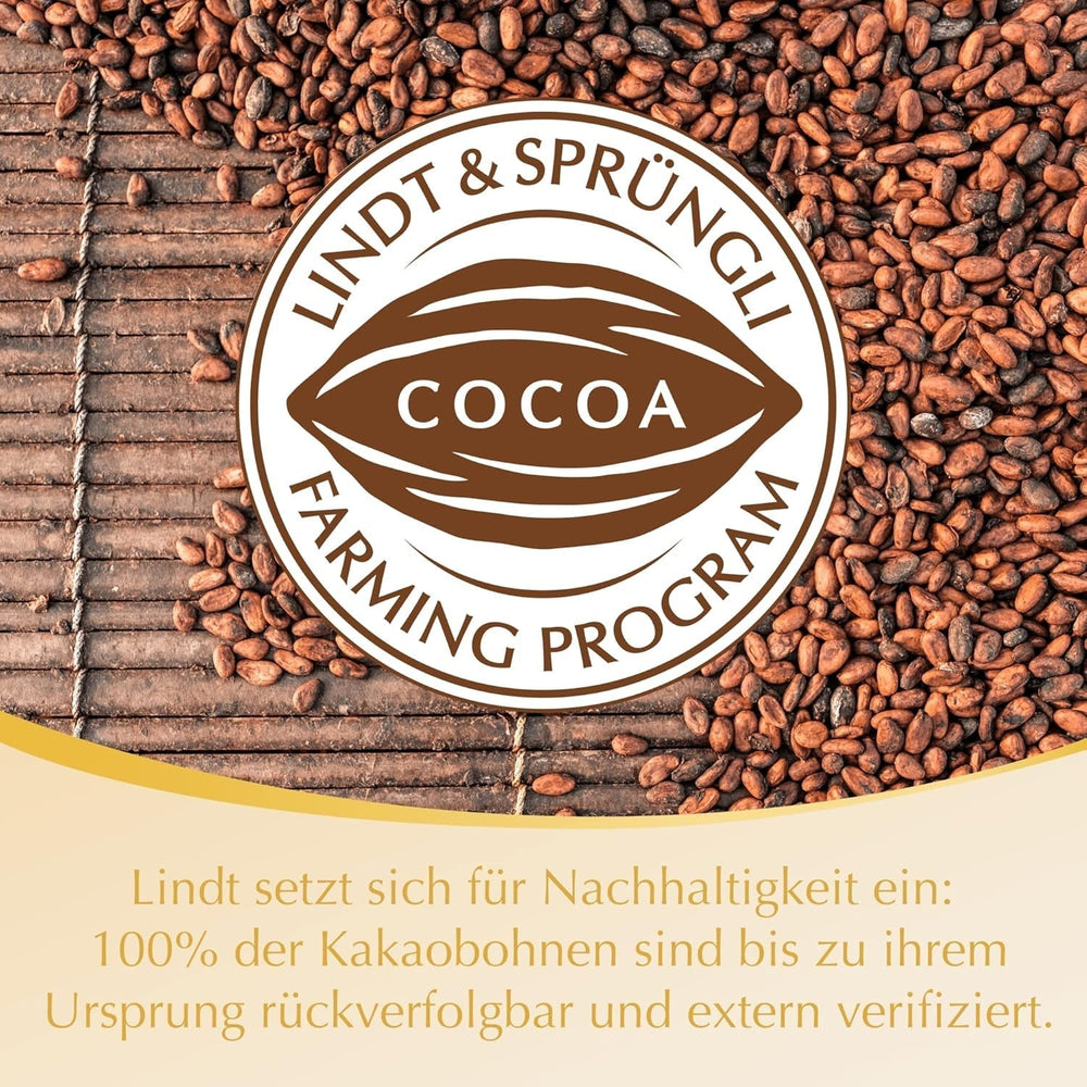 Lindt Marc De Champagne 56 sødmælkschokolader med raffineret fyld indeholdende alkohol 70 gram Naty Shop Chokolader