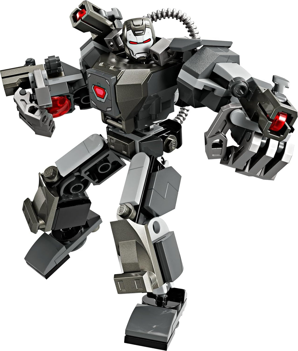 LEGO Marvel War Machine Mech 3-Shooter Super Hero Bygbart Legetøj til Børn MCU Legendarisk Action Figur Gave til 6-årige drenge og piger 76277 Byggesæt Beuche den LEGO-Store