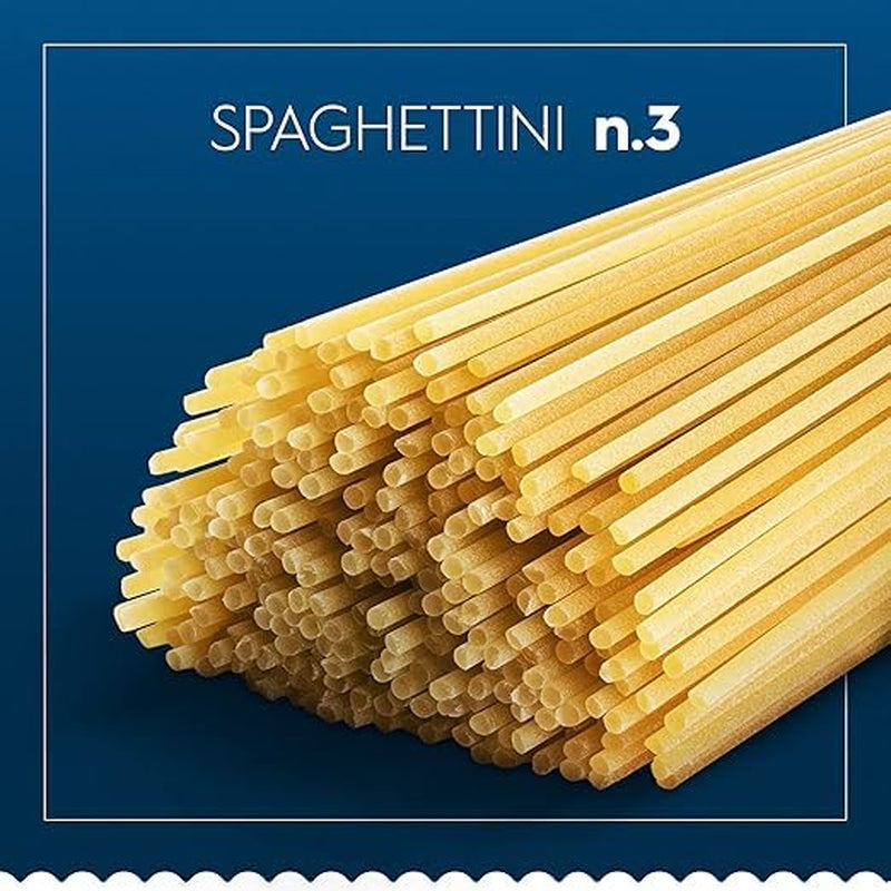 Pasta Barilla Classic Spaghettini no. 3 højkvalitets durumhvede, altid al dente (1 x 500 g)