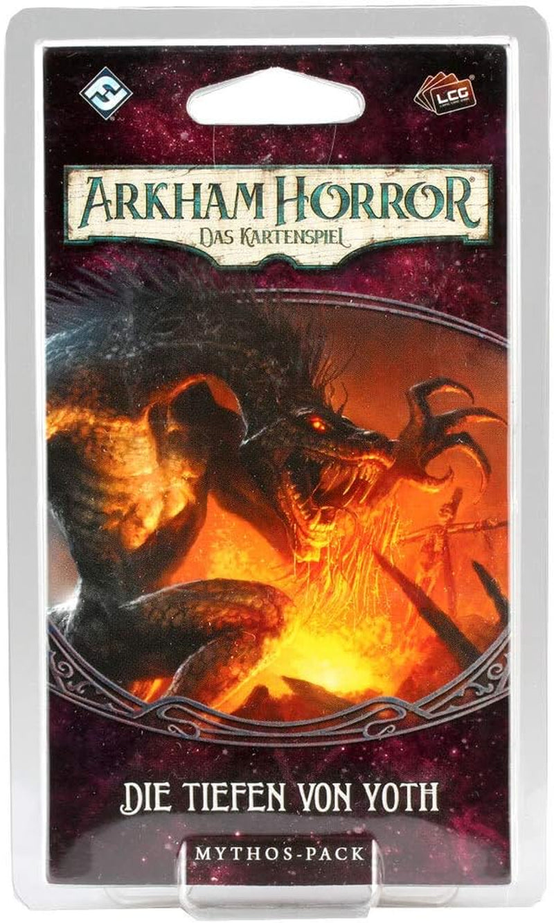 Fantasy Flight Games, Arkham Horror: LCG, Core Game, Expert Game, Card Game, 1-4 spillere, i alderen 14+, 45+ minutter, tysk, flerfarvet, farverigt