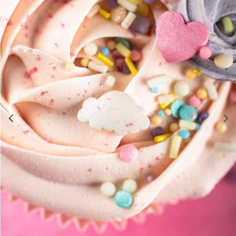 Super Streusel Carusel Pastel, drys i pastelfarver, 90 gram Sprinkles Naty Shop