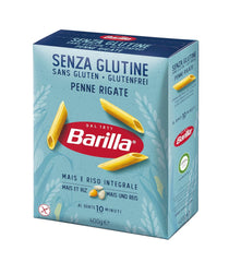 Barilla Penne Rigate glutenfri pasta lavet af lækker majs og ris - perfekt til personer med cøliaki eller glutenintolerance (14 x 400 g)