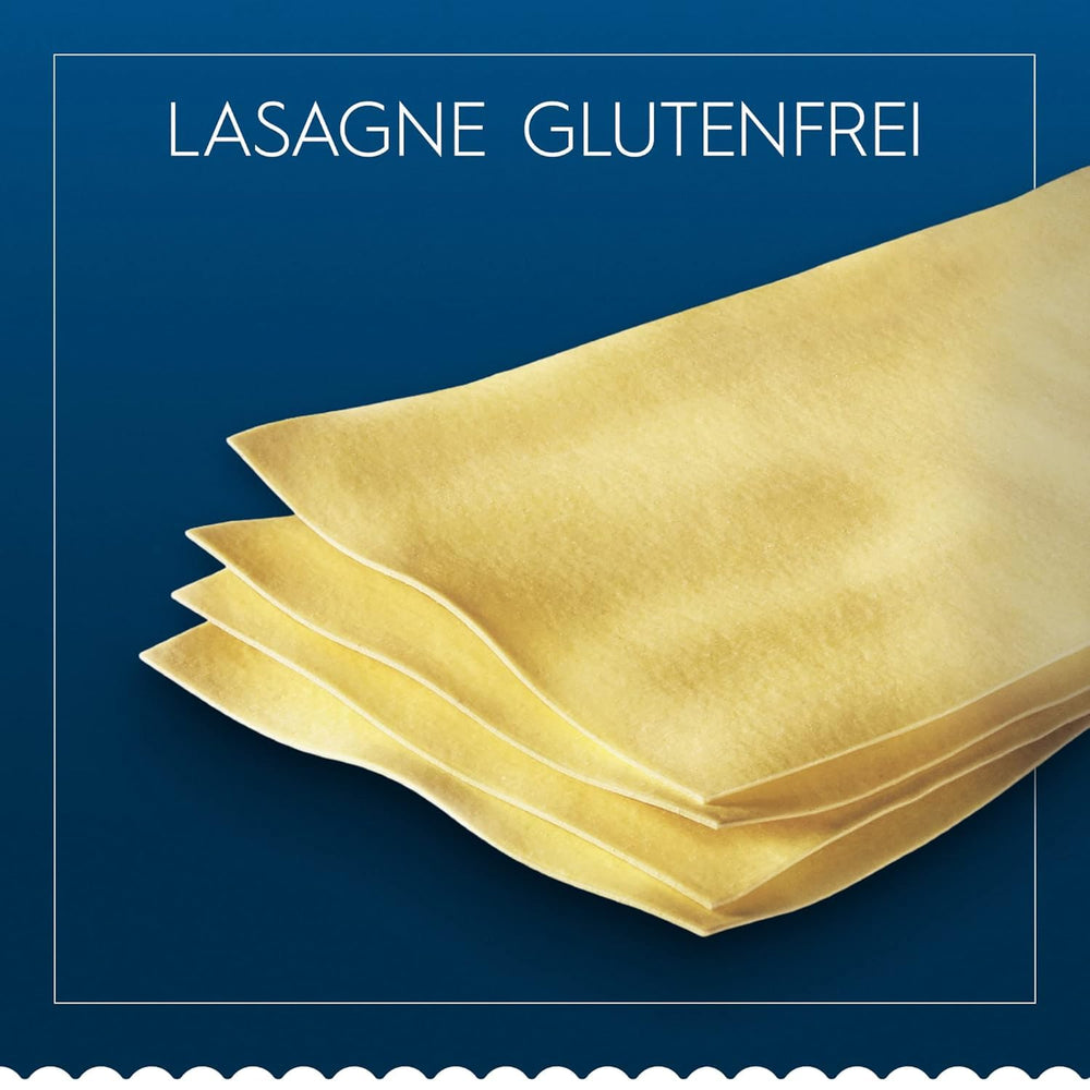 Barilla Pasta Glutenfri Lasagne, lavet med lækker majs og ris, perfekt til personer med cøliaki eller glutenintolerance, pakke med 10 stk (10 x 250 g)