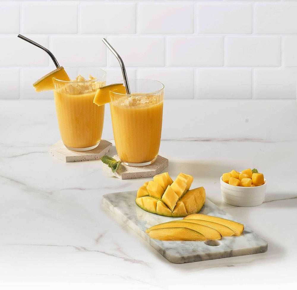 Ufesa White Gold Standmixer, 1500W Leistung, 1,5L Glaskrug, Geschwindigkeitsregler Mit Led-Licht, Ice Crusher, 6 Herausnehmbare Edelstahlklingen, 2 Geschwindigkeiten + TURBO Mother and Child Naty Shop