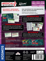 KOSMOS 684426 Medical Mysteries - Miami medicinsk co-op RPG Medical Crime Files brætspil for alderen 16 og opefter