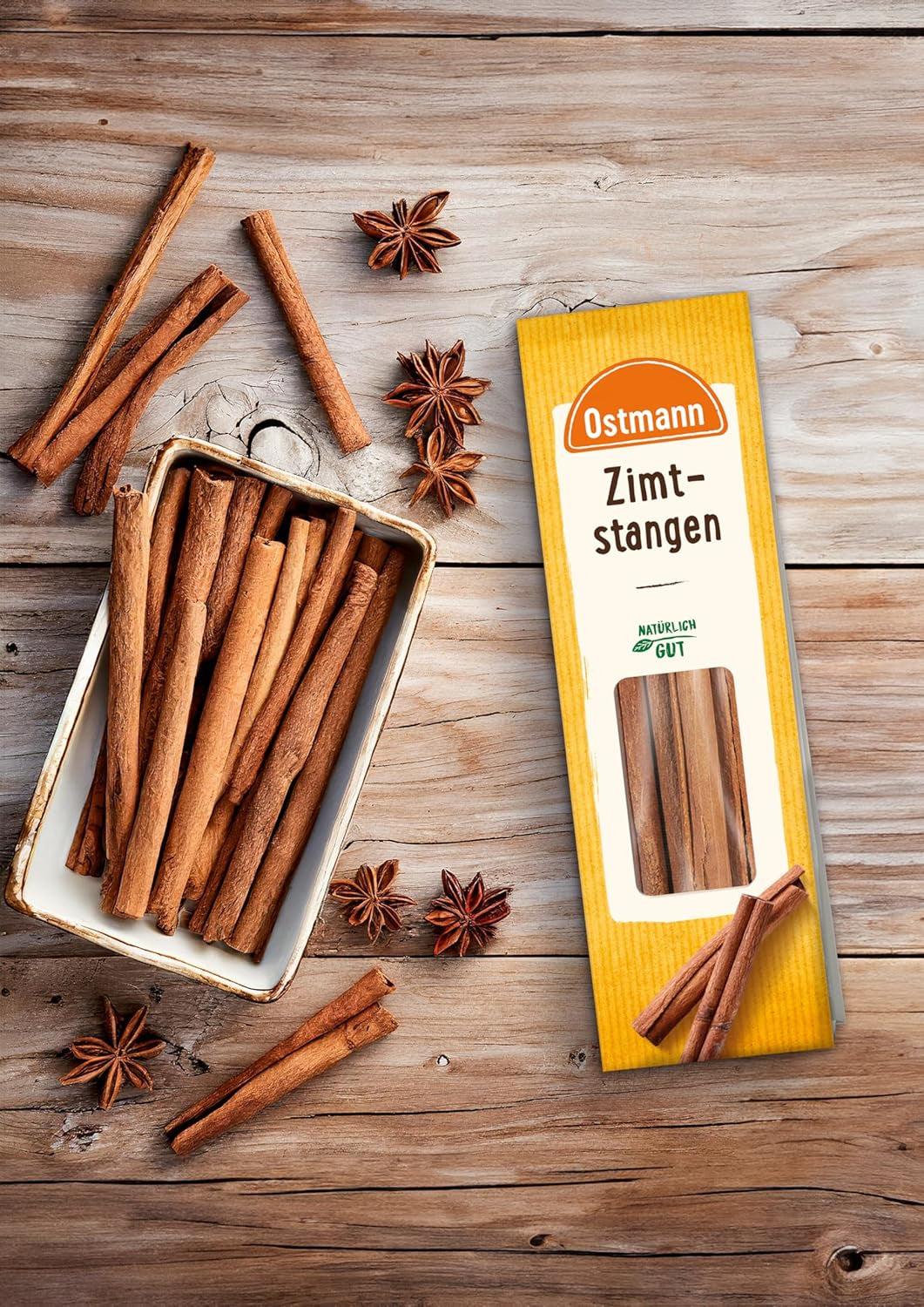 Ostmann Gewürze Zimtstangen, 4 Stück