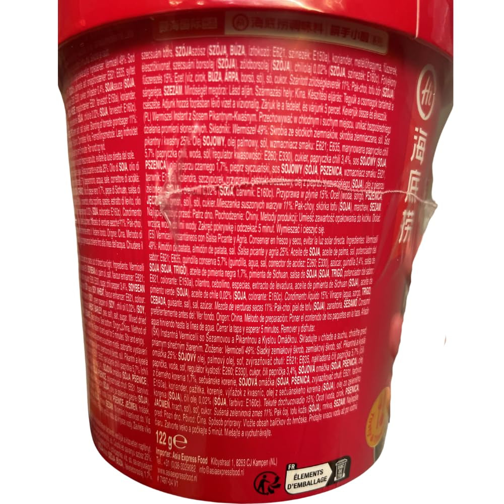 - Instantreisnudeln Hot & Sour - (1 X 122 G)