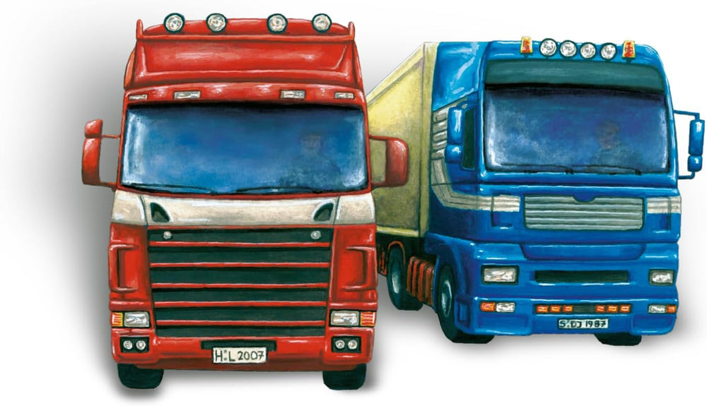 Schmidt Spiele 49090 - On the Road, Årets spil 1987, Blå