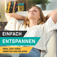 Pernă tip pană pentru pat și canapea – Ideală ca pernă de citit, spătar în pat sau pentru ridicarea picioarelor – Spumă stabilă dimensional – Husă lavabilă