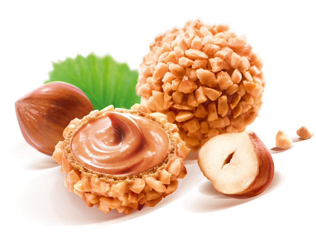 GiOTTO – en wienerbrødsspecialitet tilberedt efter en original italiensk opskrift – oblatskal, mælke- og hasselnøddecremefyld og hasselnøddeglasur – 10 x 21,5 g