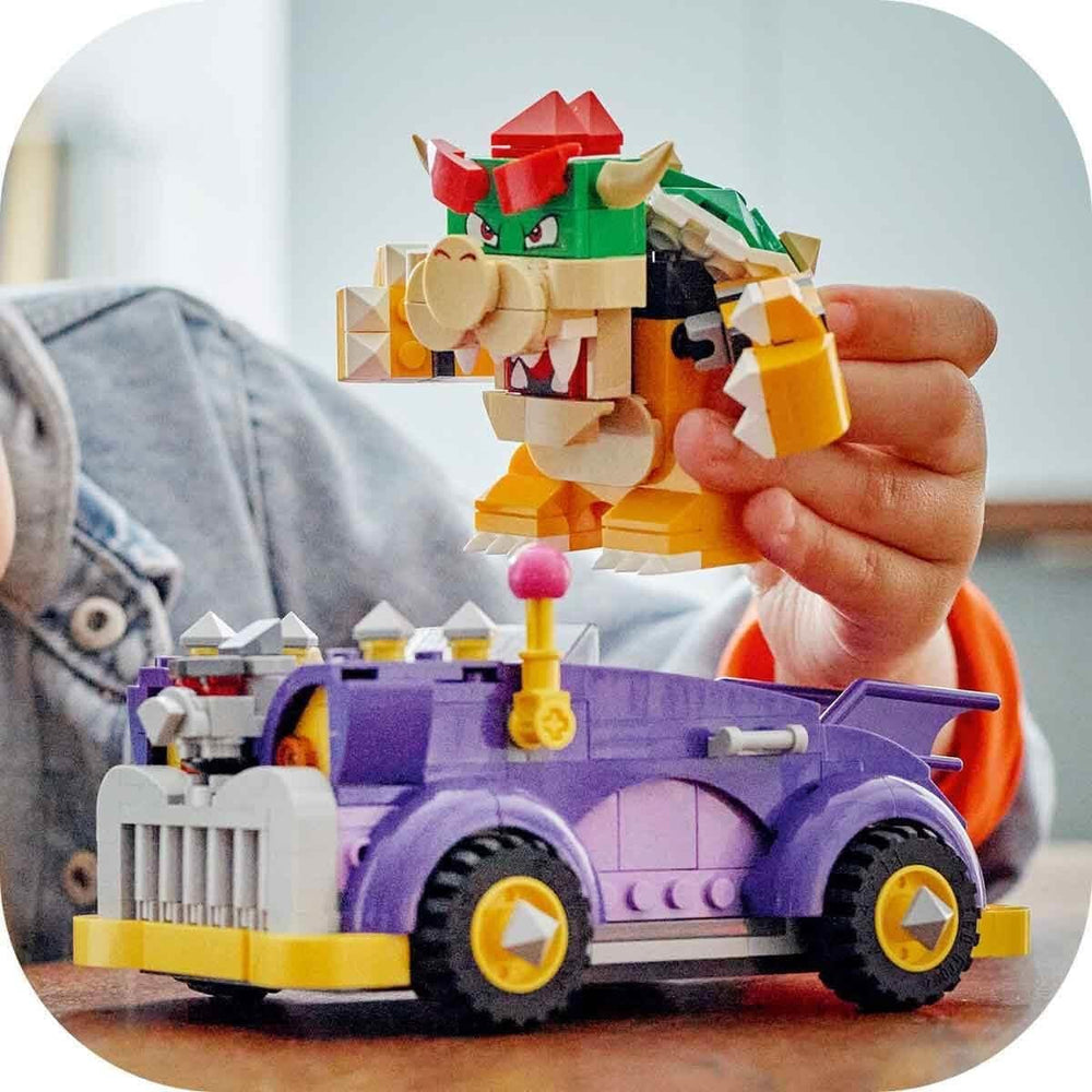 LEGO Super Mario Bowser's Monster Cart Udvidelsessæt Bowser billegetøj til drenge og piger Single Character Set Gamer Gave til 8 år 71431 Byggesæt Besuche den LEGO-Store