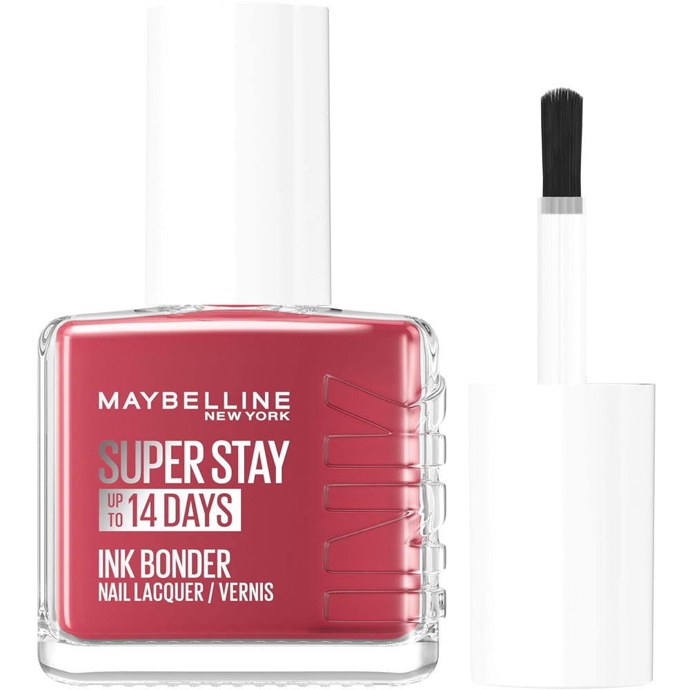 Maybelline New York Intens Pigmented Langvarig Styrker beskadigede negle Superstay Ink Bonder Really Rosy 202 12ml