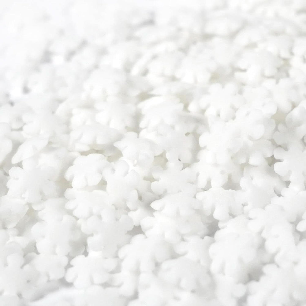 Streusel Hero, sprinkles fulgi de zăpadă, diverse cantitati Sprinkles Naty Shop 80 grame