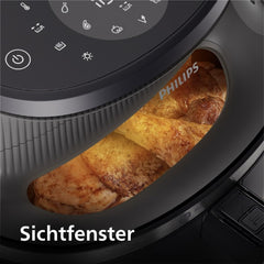 Philips Airfryer 3000 Series 6.2L, Madlavningsvindue, 16 tilberedningsfunktioner i 1, Rapidair plus-teknologi, Fedtfjernelse, Opskriftsapplikation Homeid Appliances Naty Shop