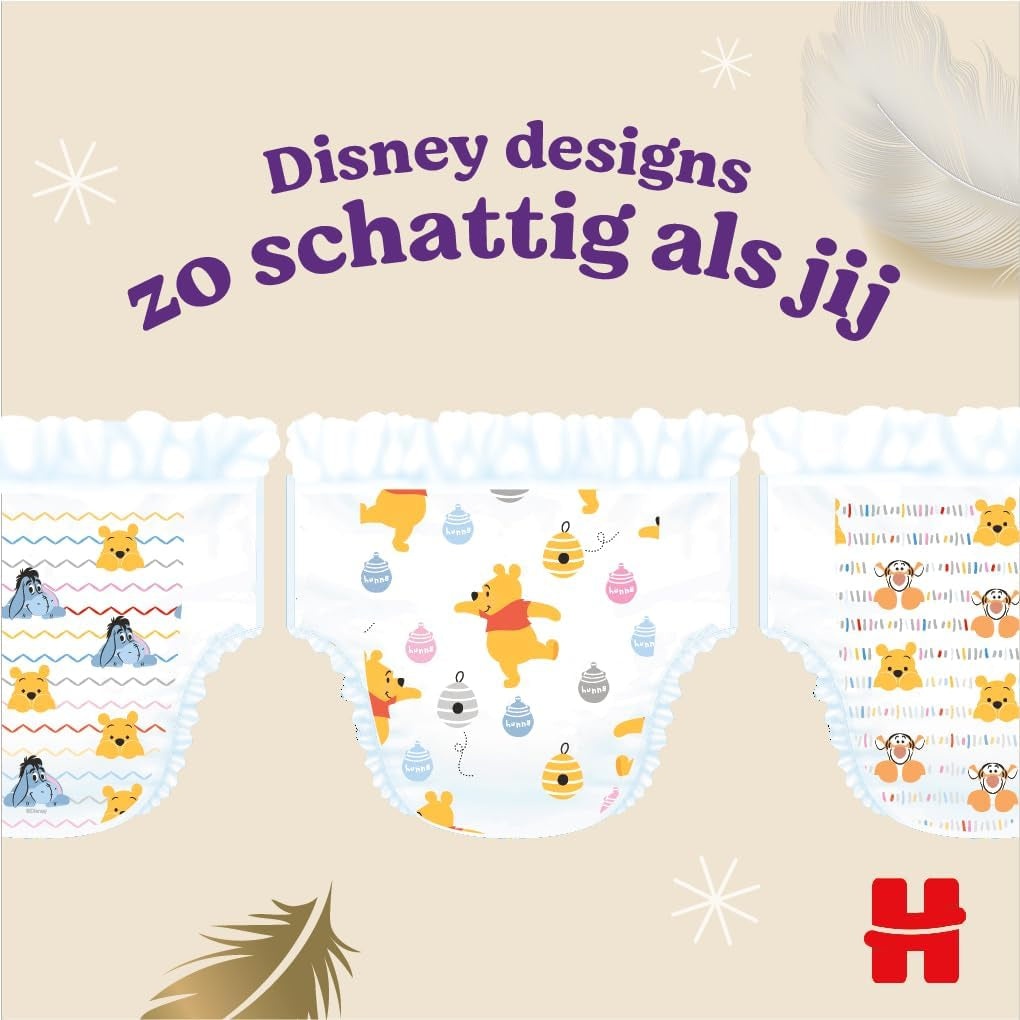 Huggies Extra Care bleer Størrelse 4 (9-14 kg), 4 bundter á 26 bleer - 4280 g
