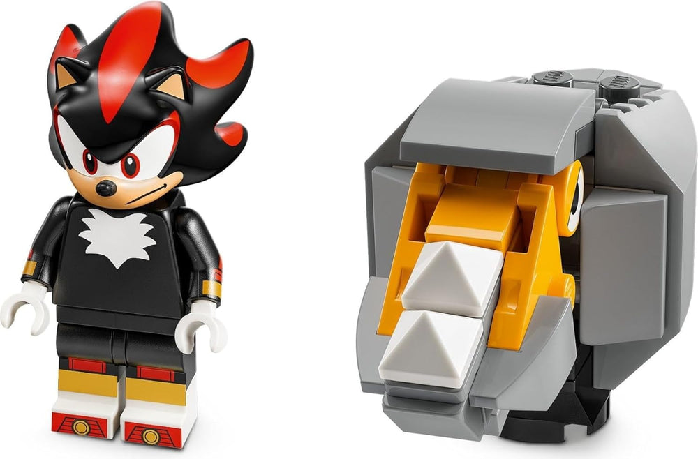 LEGO Sonic the Hedgehog Shadow the Hedgehog Escape Legetøj Motorcykel og videospil Figursæt Gave til gamere og fans 8 år gamle drenge og piger Fan vare 76995 Byggesæt Besuche den LEGO-Store