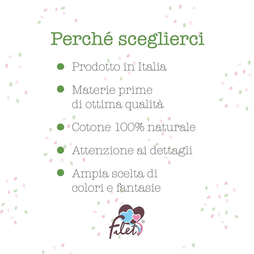 Hvidt og lyserødt sengetøj til barneseng, bestående af 1 dæklag, 1 toplagen med Aida-bånd til broderi og 1 pudebetræk, 100% bomuld, Made in Italy Dyner og dyner Naty Shop