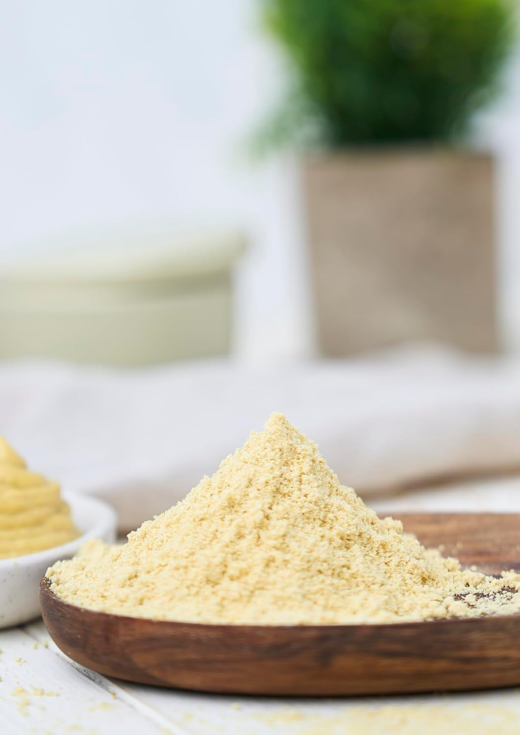 Fuchs Gewürze - Senfkörner gemahlen - für die Zubereitung von Rubs, zum Verfeinern von Suppen og Saucen - naturlige ingredienser - 45 g i wiederverwendbarer, genbrugsbarer Dosis