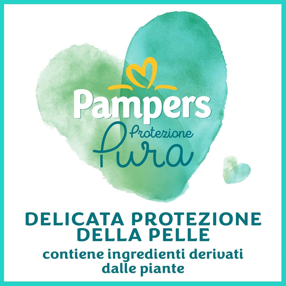 Pampers Naturello, 76 bleer med bomuld og naturlige plantematerialer, 0% parfume, str. 4 (7-18 kg) Mor og barn Naty Shop