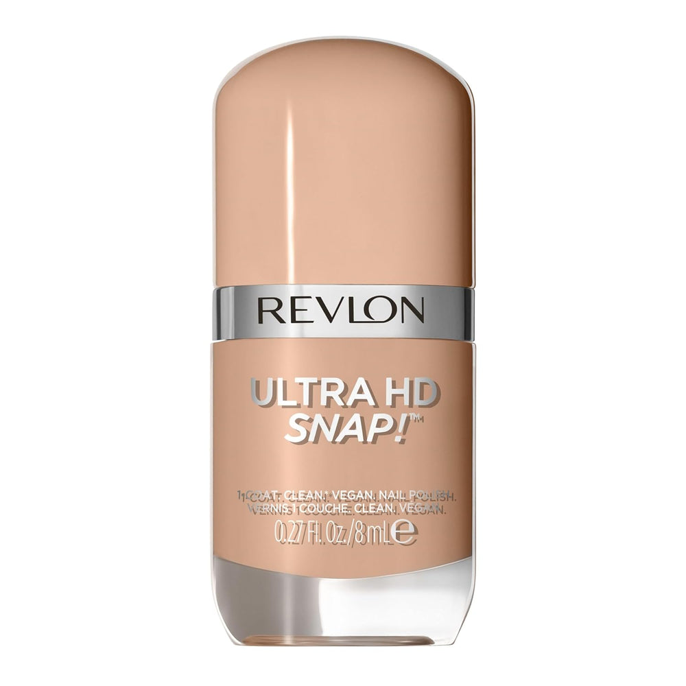 Revlon Ultra HD Snap Neglelak Langtidsholdbar Vegan Formula Quick Dry One Coat Fuld dækkende farve (8ml) Hot Stuff (007) Unisex