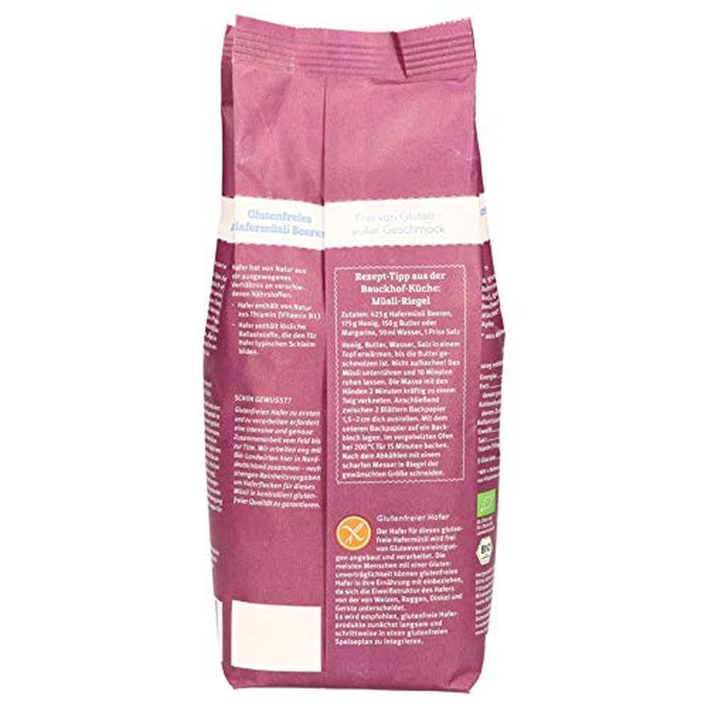 hof havre-müsli med bær, glutenfri (425 g) - Bio