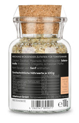 Ankerkraut Tomatensauce, til Pasta, Spaghetti, Tortellini og Klassiker aus Italien, Lecker zu Hause cochen, Mischung würzender Ingrediens für Tomatenmark, 100 g i korkglas