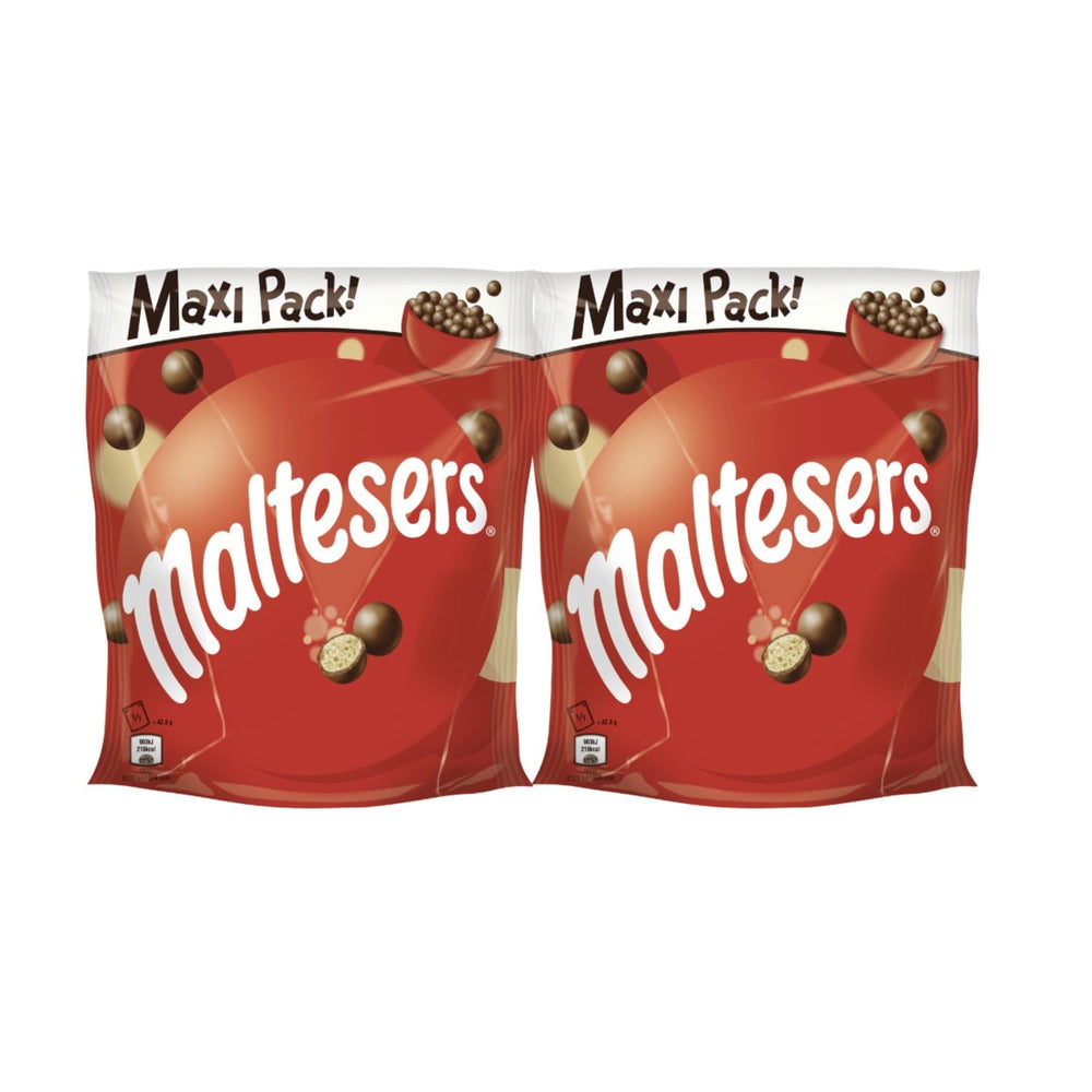 Maltesere, chokoladekugler med et sprødt og let center, luftig, chokolade snack, 1 pakke (1 x 300g)