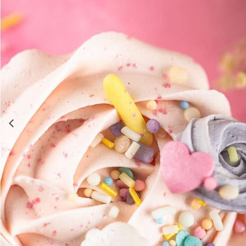 Super Streusel Carusel Pastel, drys i pastelfarver, 90 gram Sprinkles Naty Shop