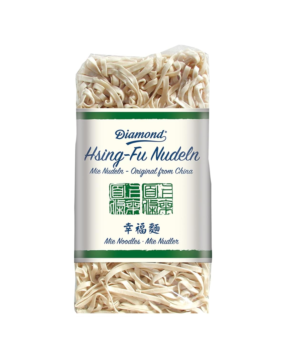 DIAMOND Hsing-Fu Nudler, asiatiske Hvedemel Mie Nudler til wok og wok-stegte retter - 12 x 250g