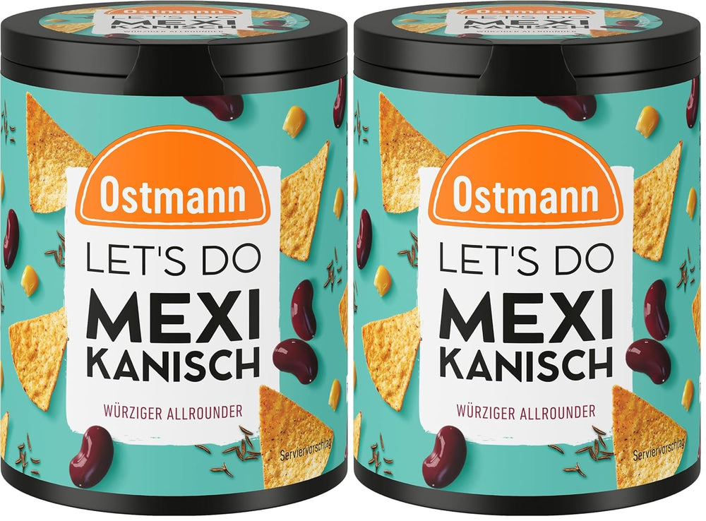 Ostmann Gewürze - Let's Do Fisch Allrounder | Gewürzsalz für Bratfisch, Flammlachs und Meeresfrüchte | Würziger Allrounder med sennep, citron og dild | 85 g i Metalldose genbrugsbar