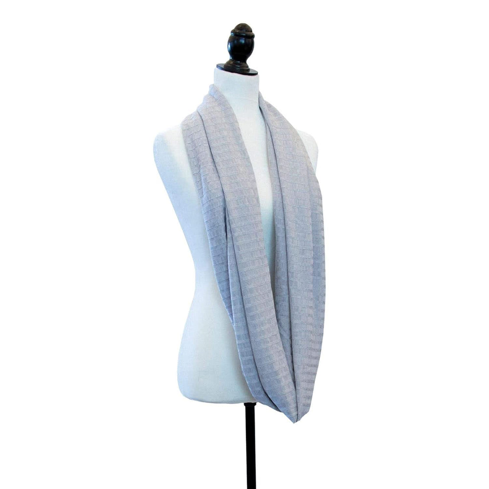 Chicco - Boppy Infinity ammetørklæde 17 Cm grå Tilbehør Mad og Amning Bebe Naty Shop