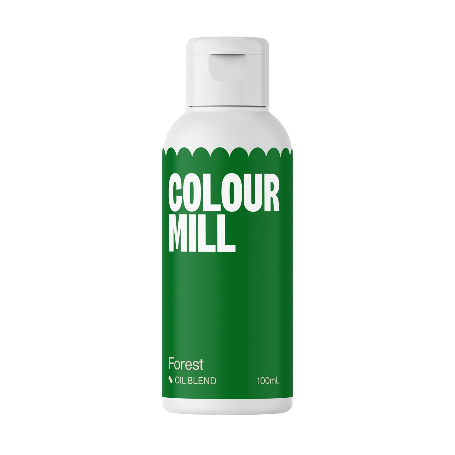 Colorant alimentar Colour Mill Oil Blend Forest Oil - Colorant alimentar pentru ciocolată, fondant, brioșe, prăjituri, copt, macaroane - Colorant alimentar pentru decorarea torturilor - 100 ml