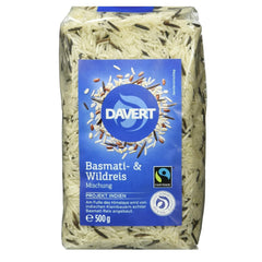 Davert Basmati og vilde ris mix, økologisk, 500g