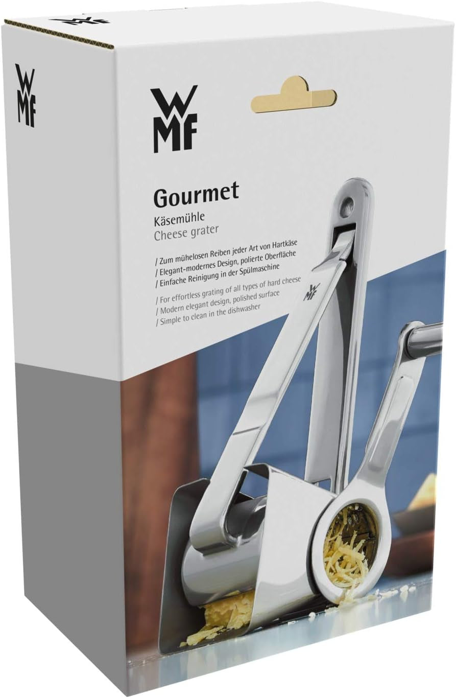 WMF Gourmet Parmesan Kværn med håndsving 18cm Peeler Naty Shop