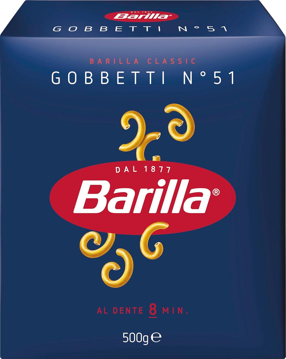 Pasta Barilla Classic Gobbetti no. 51 fra hård hvede, altid al dente (1 x 500 g)