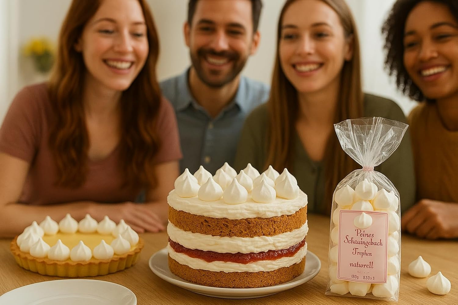 Bezele de calitate – Bezele fine, picături de vanilie, bezele crocante, 100g