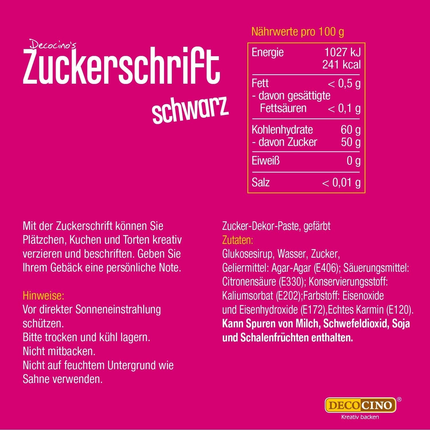 Decocino Inscripționare Zahăr în Roșu – Inscripționare Colorant Alimentar – Tub Practic pentru Etichetarea Fondantului și Glazurii – Decorațiuni de Coacere pentru Torturi, Torturi și Cupcakes! (Pachet de 2)