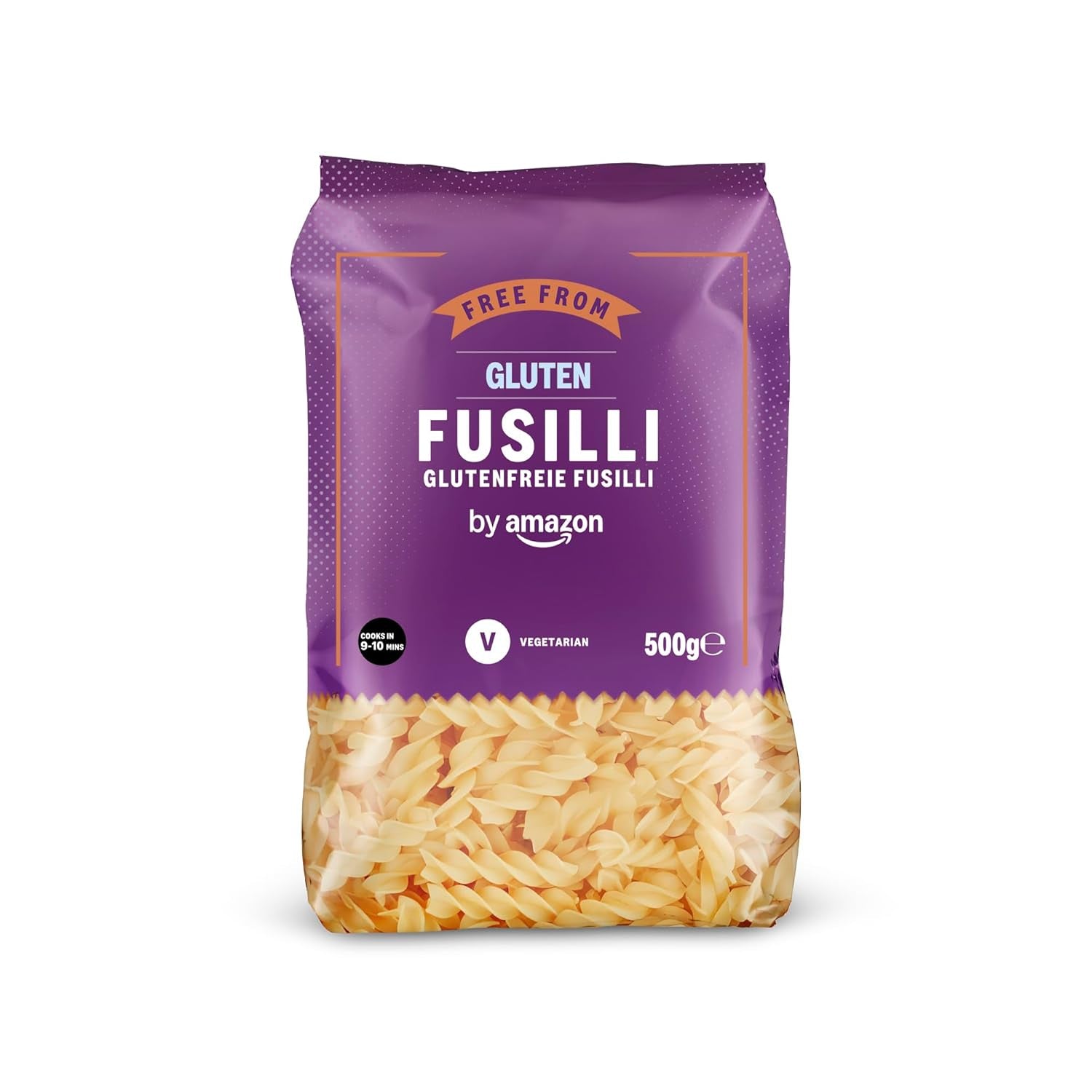 Glutenfri fusilli fra Amazon, 500g