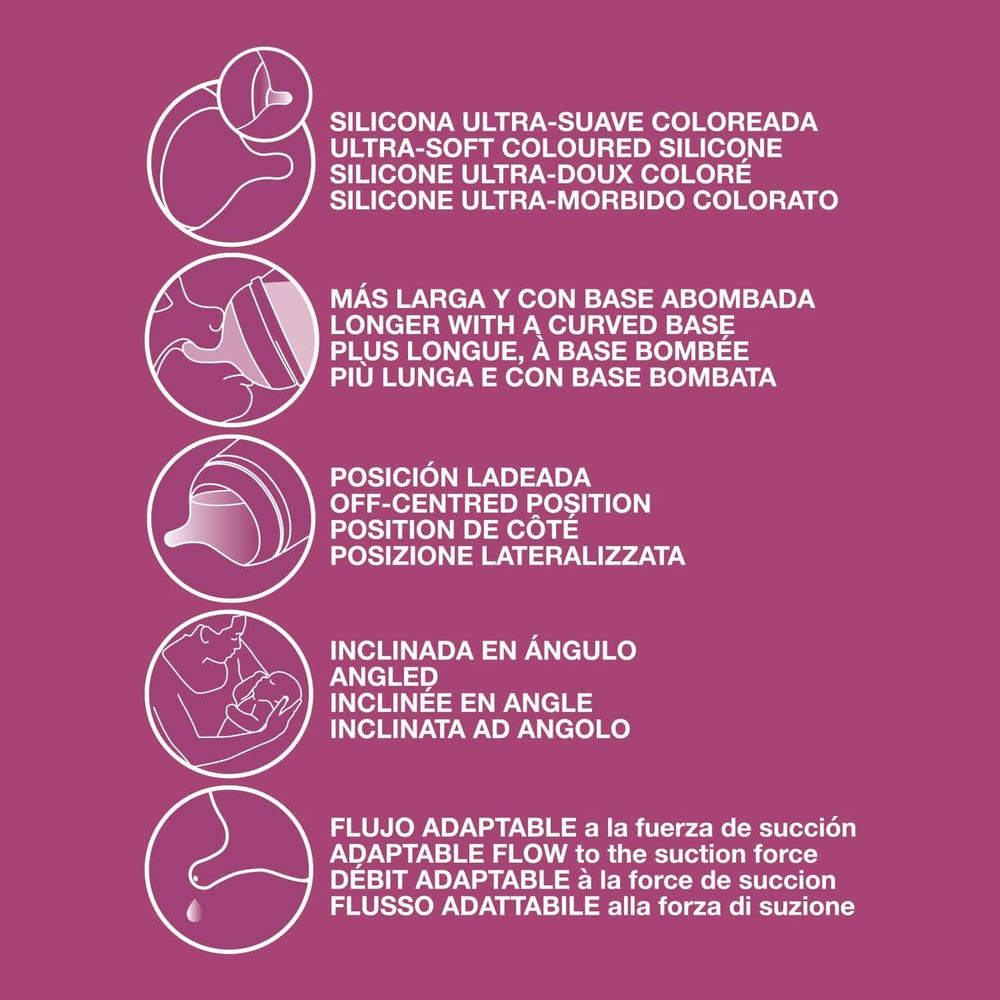 Suavinex, moderbrystpumpe, 120 ml, med justerbart flow Mad og ammetilbehør Bebe Naty Shop