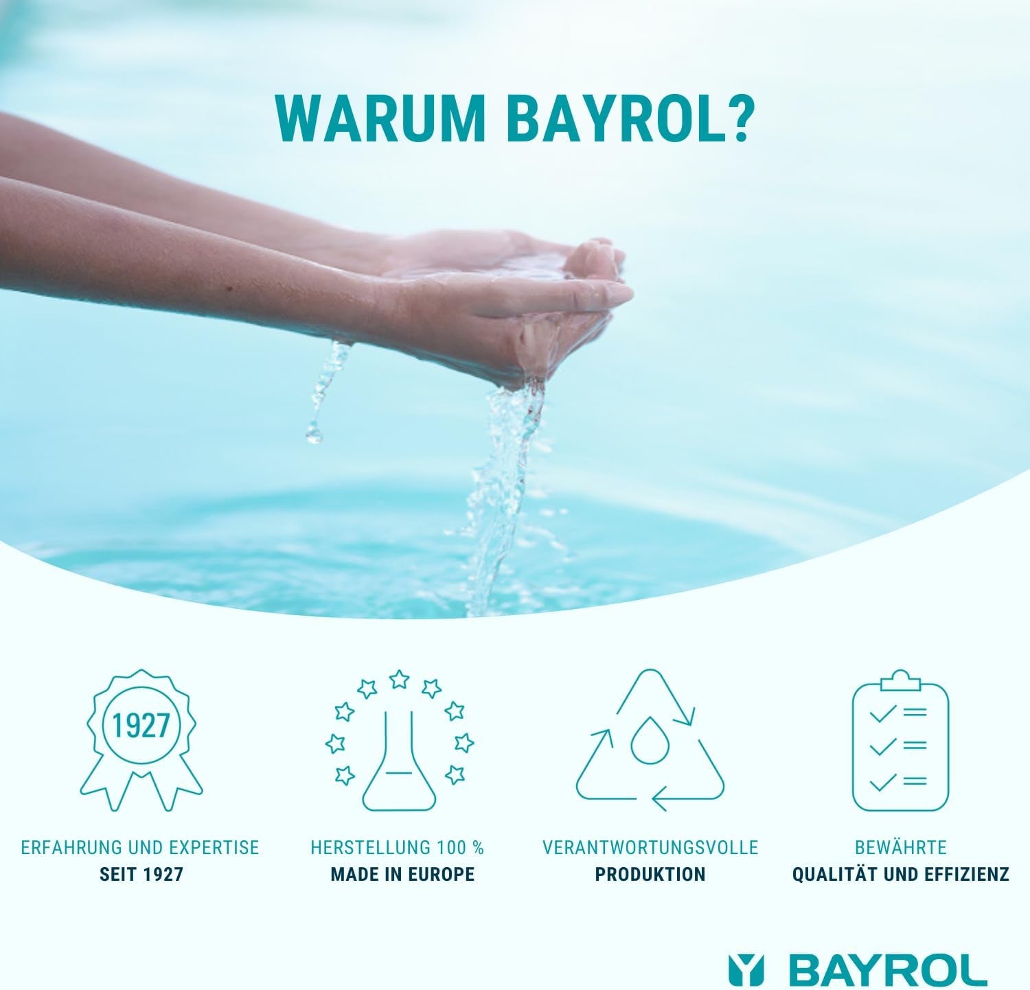 BAYROL e-pH-Minus granulat 6 kg - reducerer hurtigt og effektivt for høje pH-niveauer i pools - nem dosering direkte i vandet - inkluderer doseringsbæger - pH-reducer - pH-justering til pools