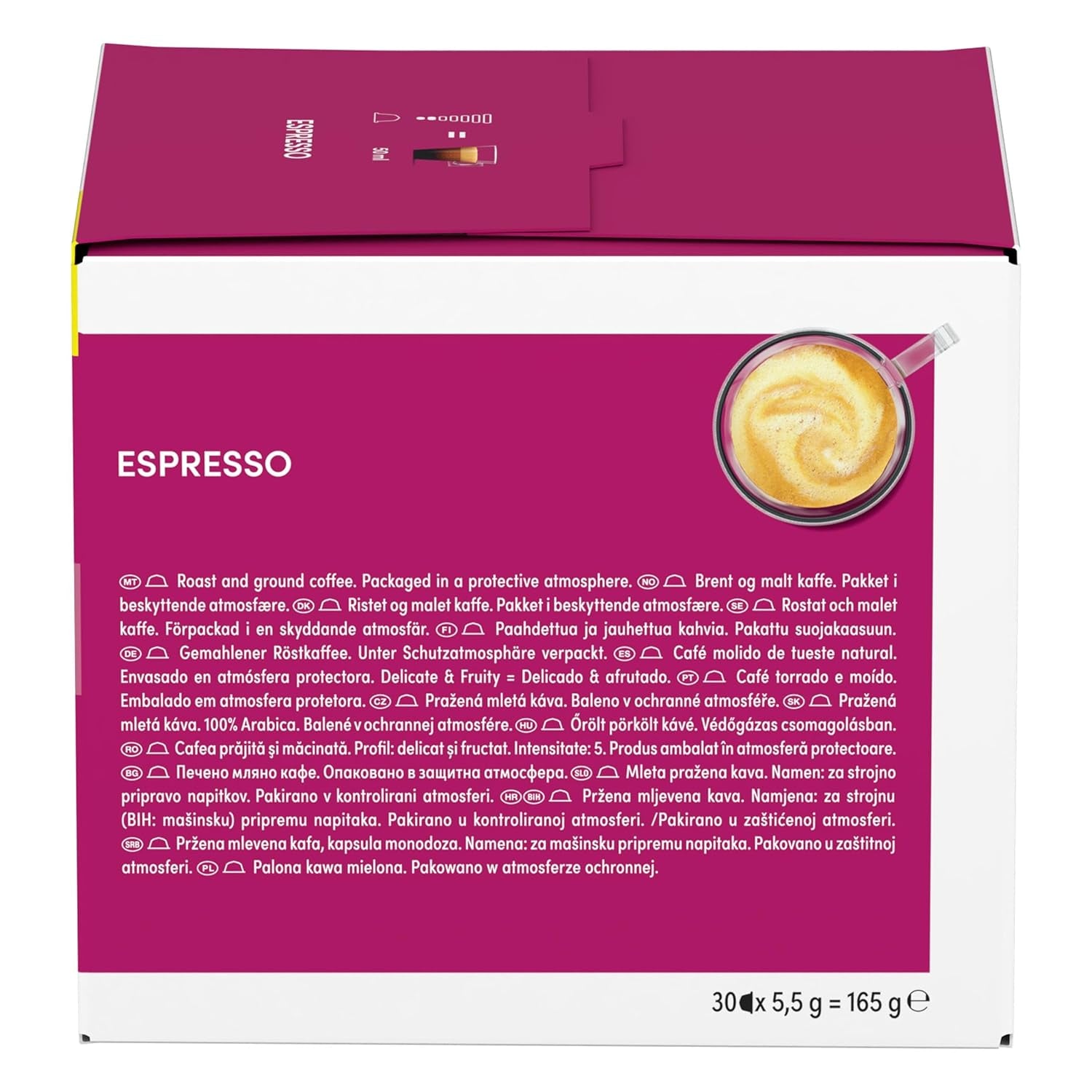 NESCAFÉ DOLCE GUSTO Espresso Kaffeekapseln 3er Vorratspack (3 x 30 Kapseln)