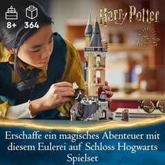 LEGO Harry Potter Owlery på Hogwarts Slot, eventyrsæt med legetøjsdyr og 3 minifigurer, filmlegetøj til børn, gave til piger, drenge og alle fans fra 8 år 76430 Byggesæt Besuche den LEGO-Store