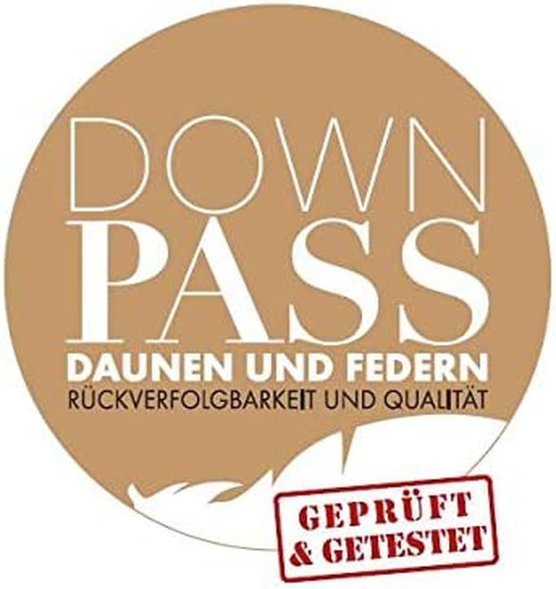 Badenia Trendline Comfort dundyne, varm vinterdundyne med 90% dun & 10% klasse I fjer, 135 X 200 Cm, dun Pass Testet & Oeko-Tex Certificeret, Produceret efter den tyske kvalitetsstandard Dyner og dyner Naty Shop