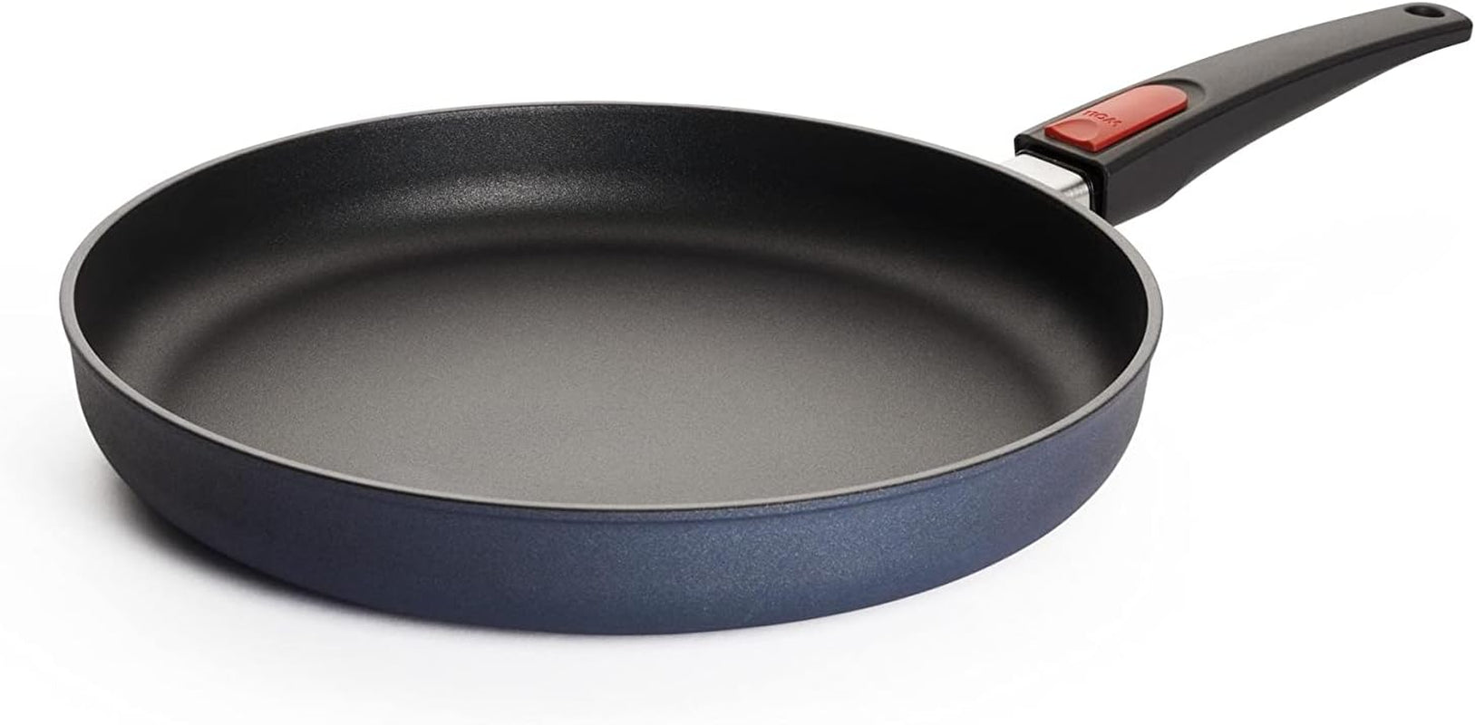 Woll Diamond Lite flad pande - Induktion -, Ø 20 Cm, 5 Cm højde, Med aftageligt håndtag - Velegnet til alle typer kogeplader, Støbt aluminium, Non-stick belægning Naty Shop Gryder og pander Ø 30 Cm
