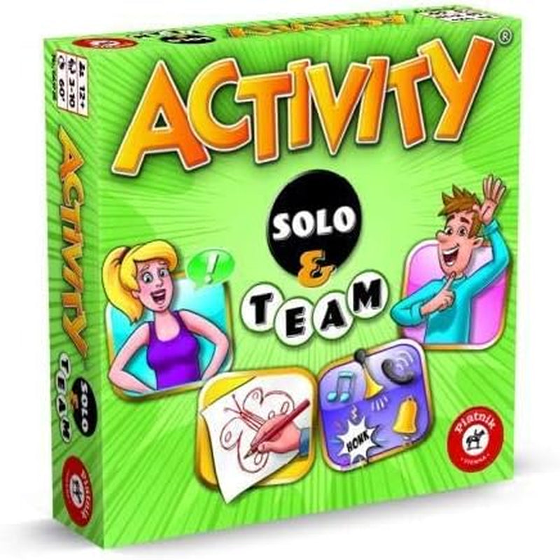 Piatnik 6028 - Joc original cu activități | Joc clasic pentru petreceri și seri de jocuri | Sunt necesare pantomimă, desen și explicații | 2.640 de termeni noi | Maxim 16 jucători posibili